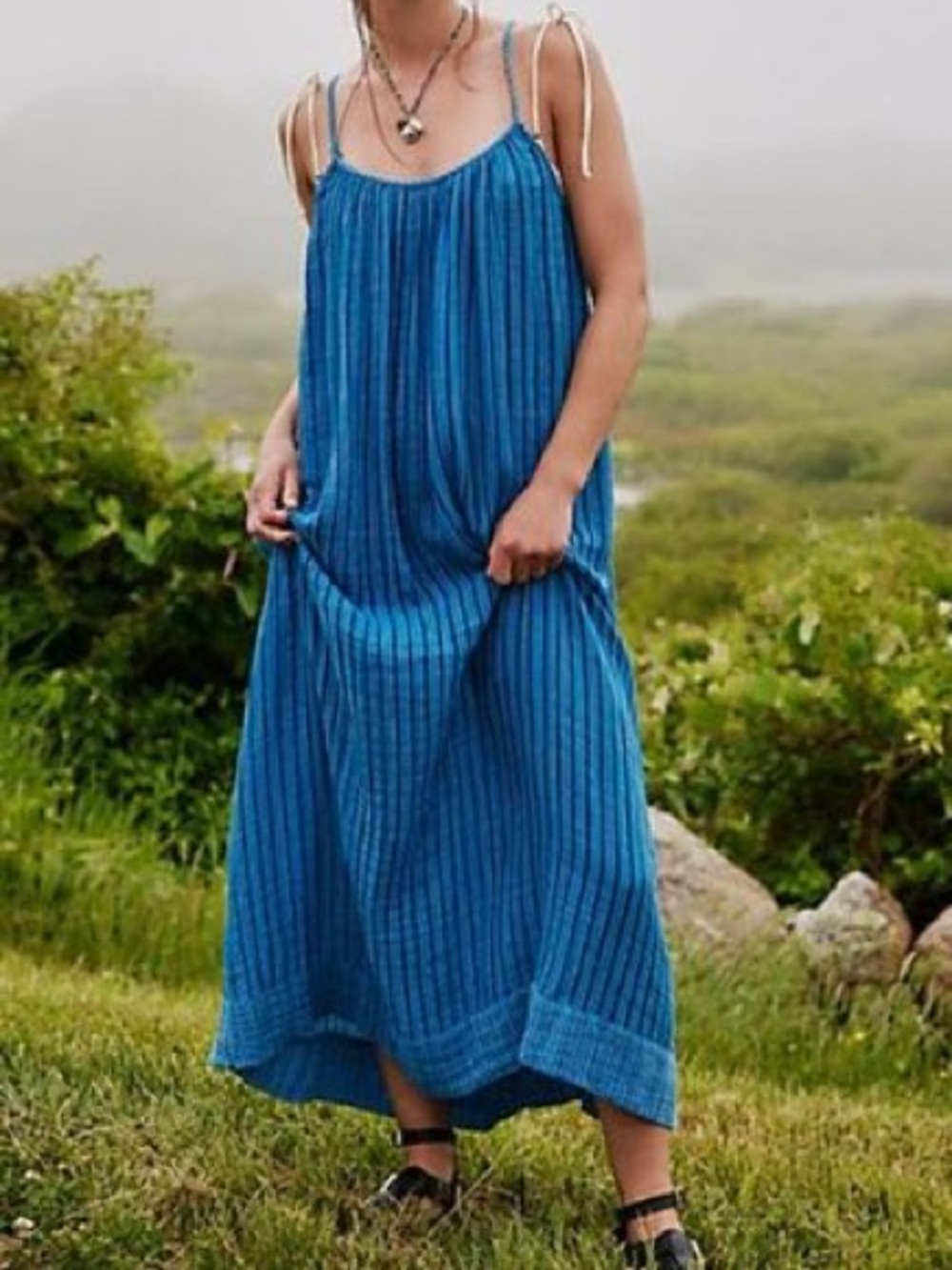 NWOT Free People Rio Reversible Midi Dress Size Medium